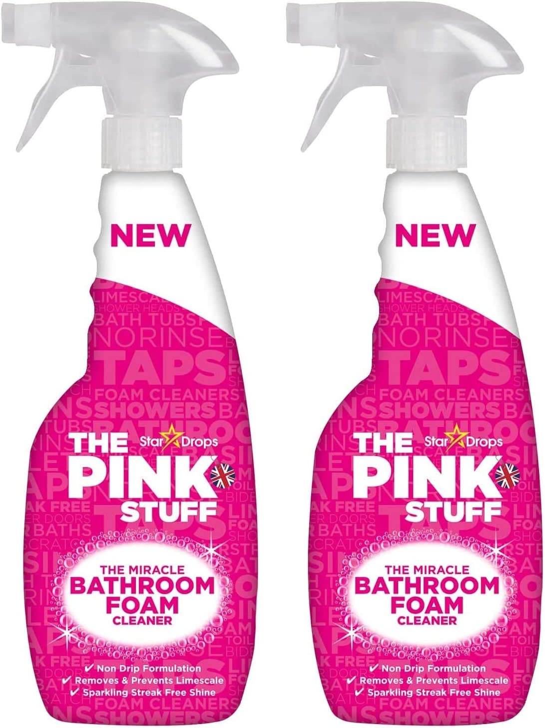 Stardrops The Pink Stuff - Mousse pour salle de bain - Produit d'entre