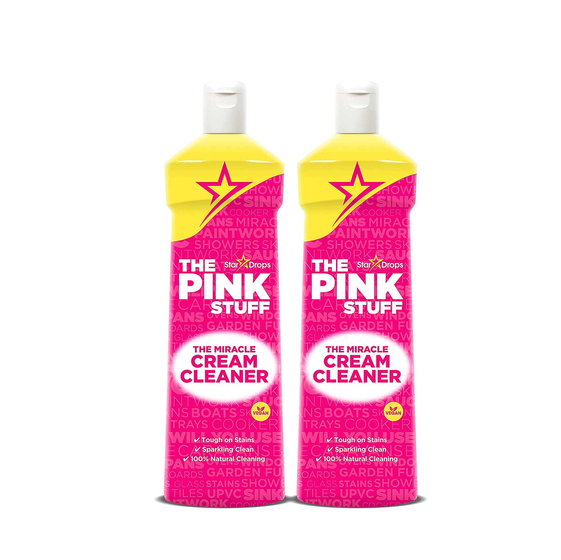 The Pink Stuff - 2x 750 ml - Nettoyant WC Stardrops Wonder - THE Wonde