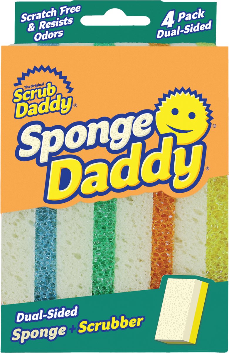 Estropajo Scrub Daddy - Sponge Daddy - 4 colores