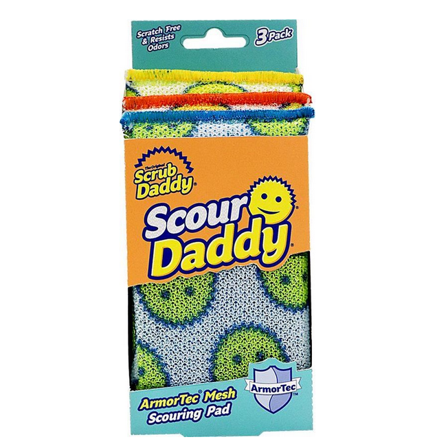 Scrub Daddy + Support - Eponge 3 Couleurs - Daddy Caddy – The Pink Stuff