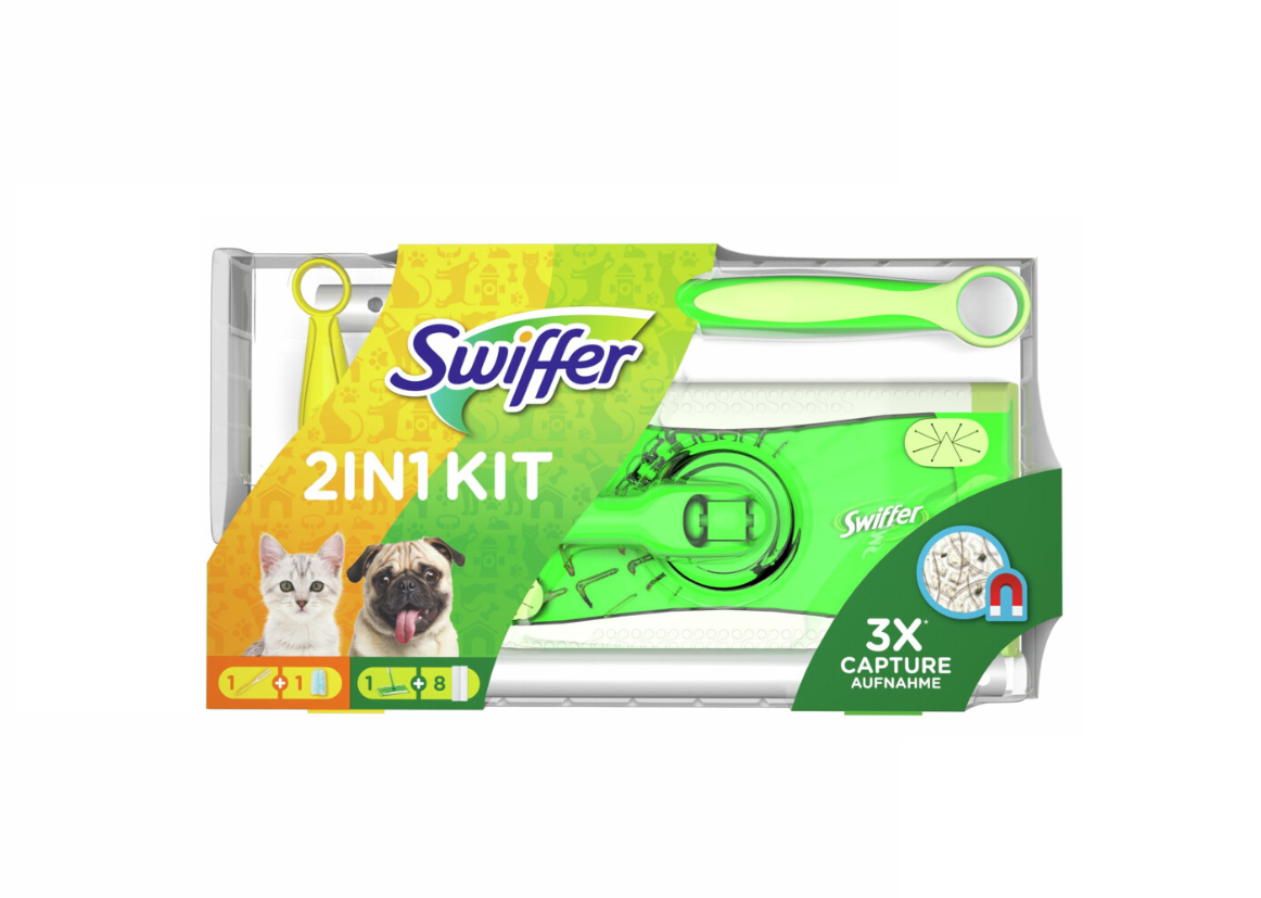 Swiffer Kit Floor Cleaner + Dry Floor Wipes And Duster + Refill Ideal – The  Pink Stuff