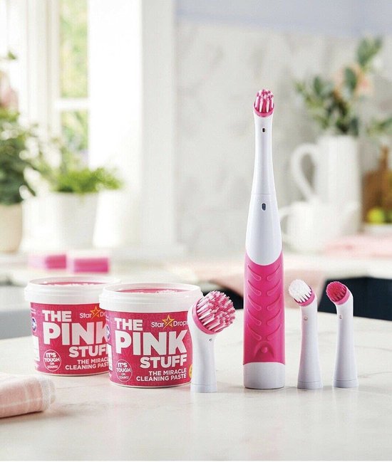 THE PINK STUFF - The Miracle Scrubber Kit – The Pink Stuff