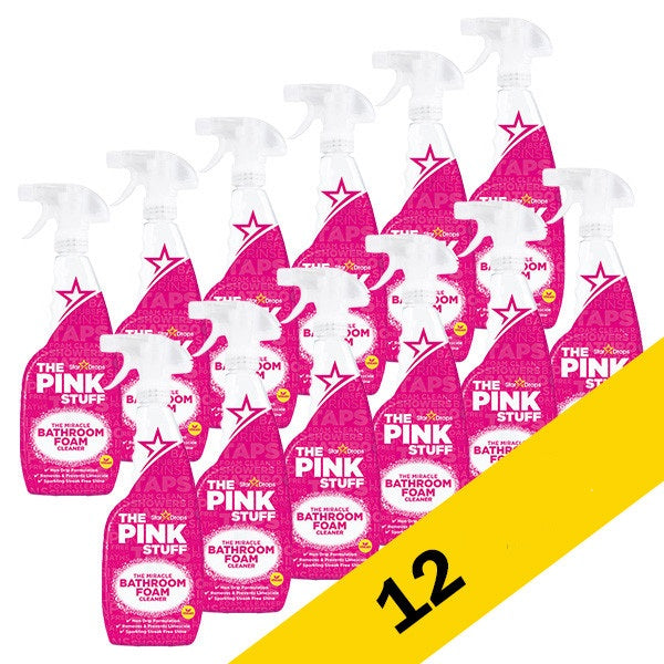 Schiuma da bagno The Pink Stuff da 750 ml - confezione da 12