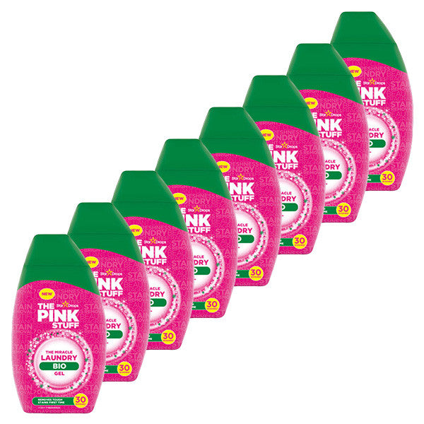 Gel detergente biologico The Pink Stuff 900 ml - confezione da 8