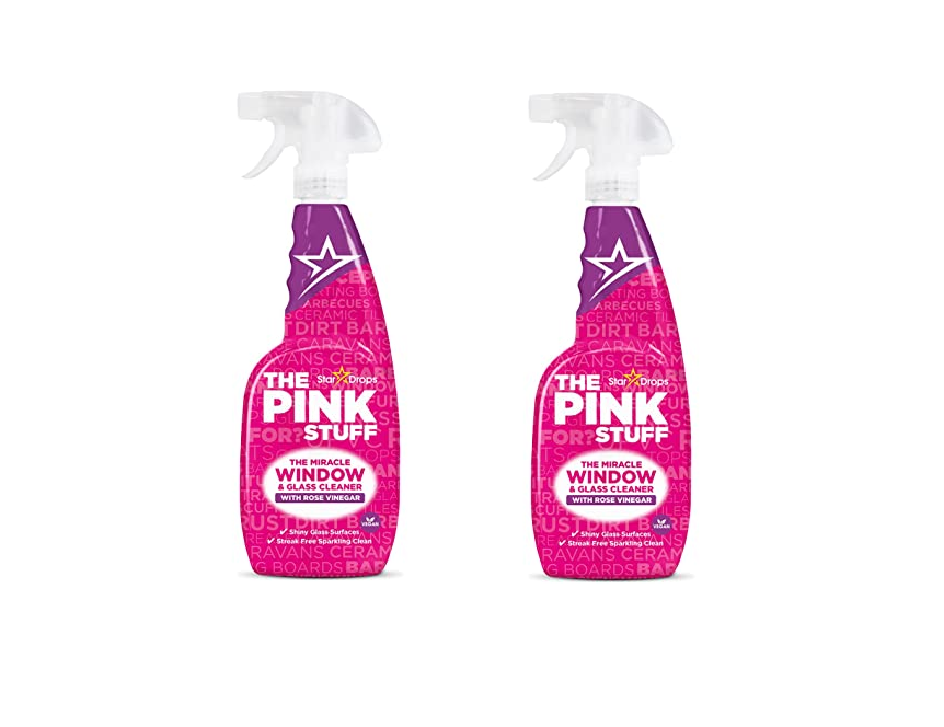 The Pink Stuff - Limpiacristales - Glassex - set de 2 botellas