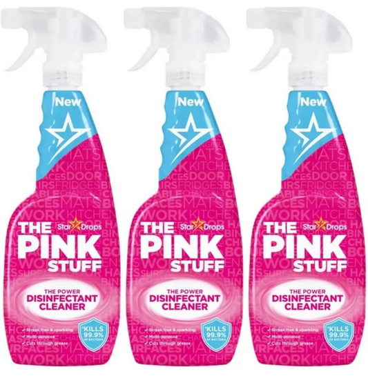 The Pink Stuff Spray Desinfectante - 850ml - 3 pack