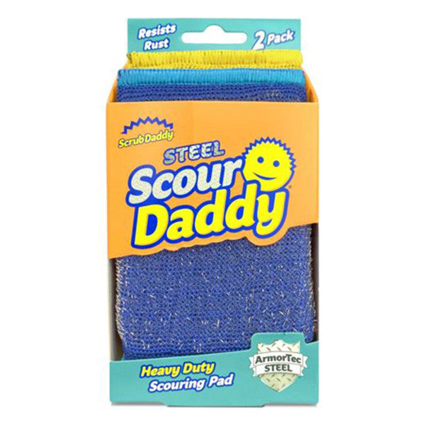 Scrub Daddy Scour Daddy Acero 2 unidades