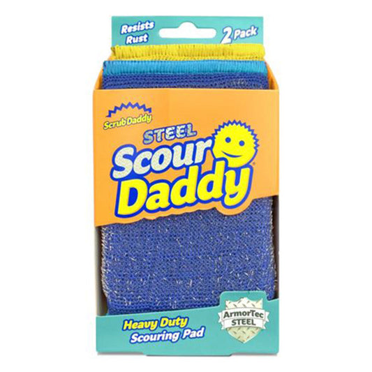 Scrub Daddy Scour Daddy Acciaio 2 pezzi