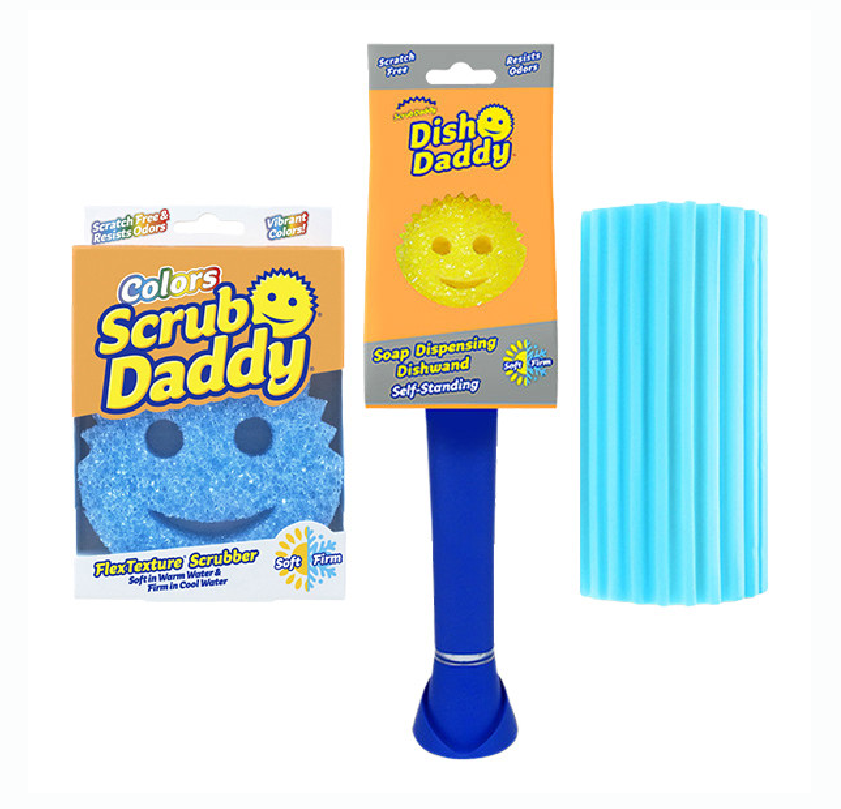 Scrub Daddy Colors FlexTexture Sponges - Shop Sponges & Scrubbers