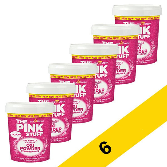 The Pink Stuff Vlekkenverwijderaar Color 1kg - 6 pack