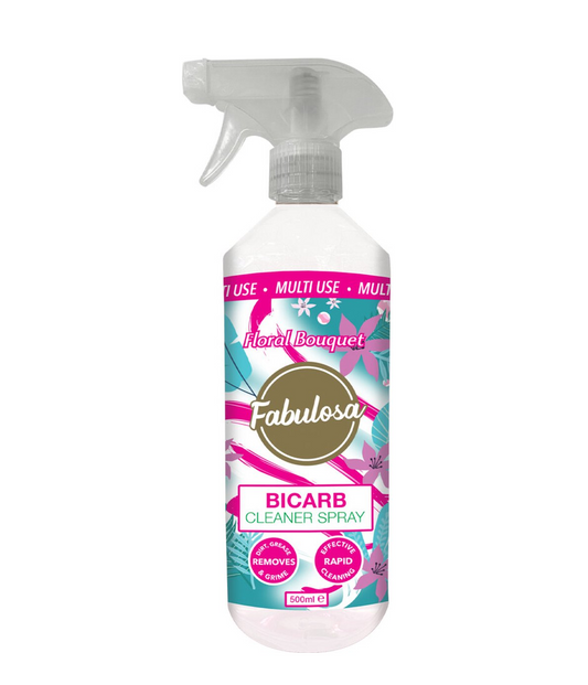Fabulosa Spray do czyszczenia Floral Bouquet z wodorowęglanem sodu - 500ml