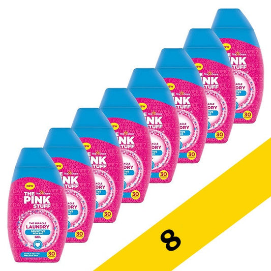 Gel detergente The Pink Stuff da 900 ml - confezione da 8
