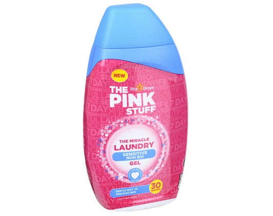 The Pink Stuff Detergente liquido Gel Sensitive 30 misurini